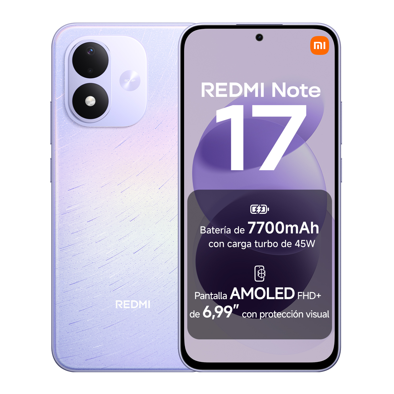 Official | REDMI Note 17, Potente Snapdragon® 6s 4G Gen 2, Pantalla AMOLED FHD+ de 6,99" con protección ocular, Batería de 7700 mAh con carga turbo de 45 W