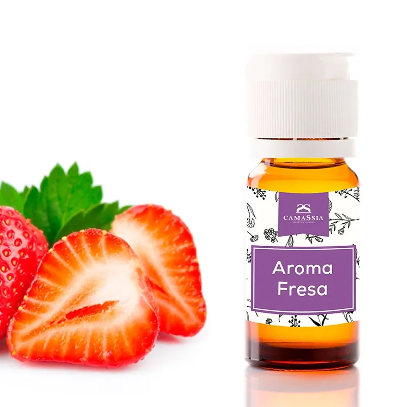 Camassia Aroma natural fresa | Aromas naturales | Aroma de calidad alimentaria natural para cosmética