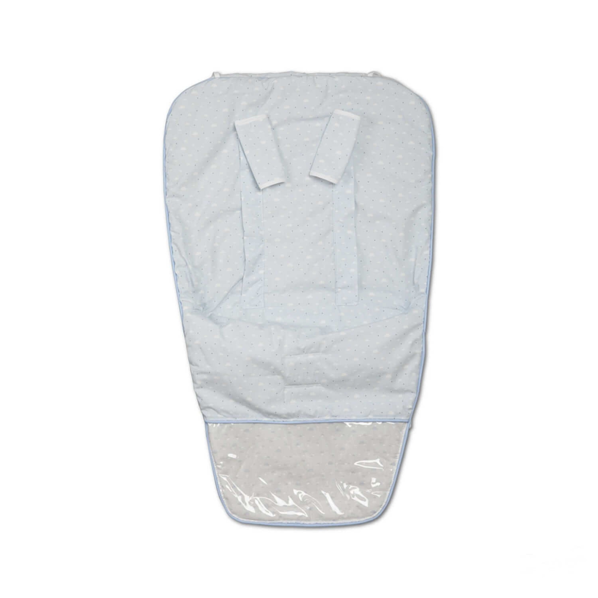 FUNDA COLCHONETA UNIVERSAL BABYLINE PARA LA SILLA DE PASEO DE LA COLECCIÓN CLOUD + CUBREARNÉS