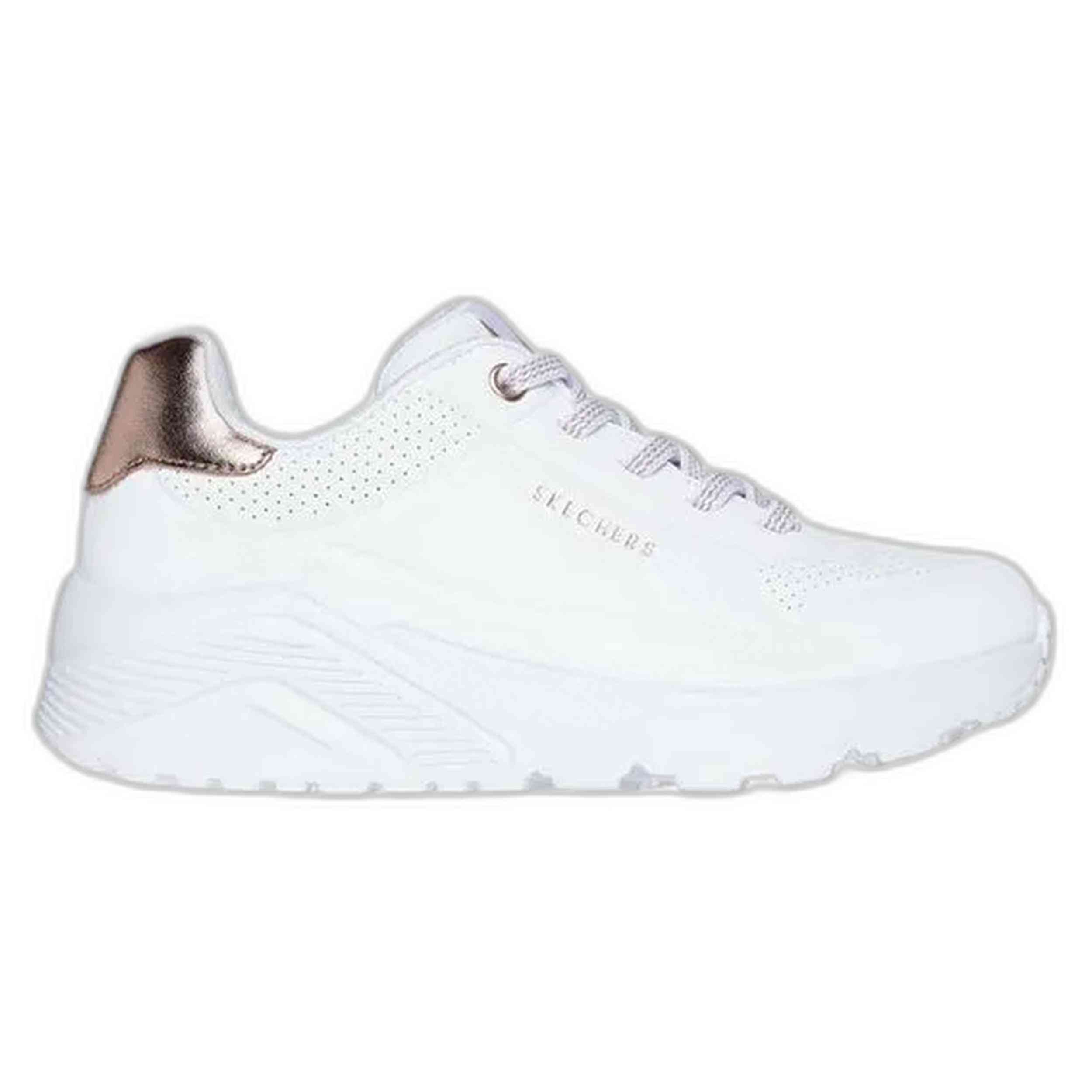 Calzado Sportswear marca Skechers modelo 310384Lwht para junior en color blanco