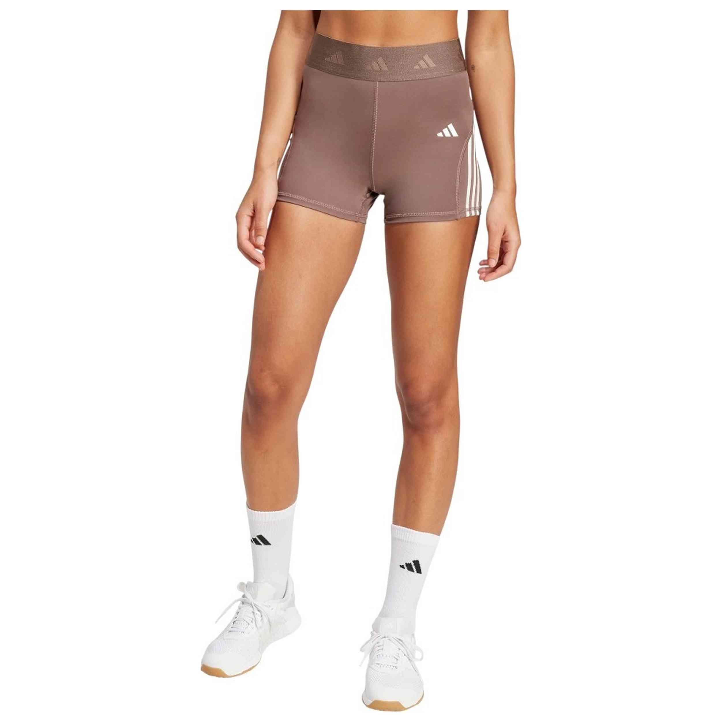 Malla Corta Adidas para Mujer en color Marron