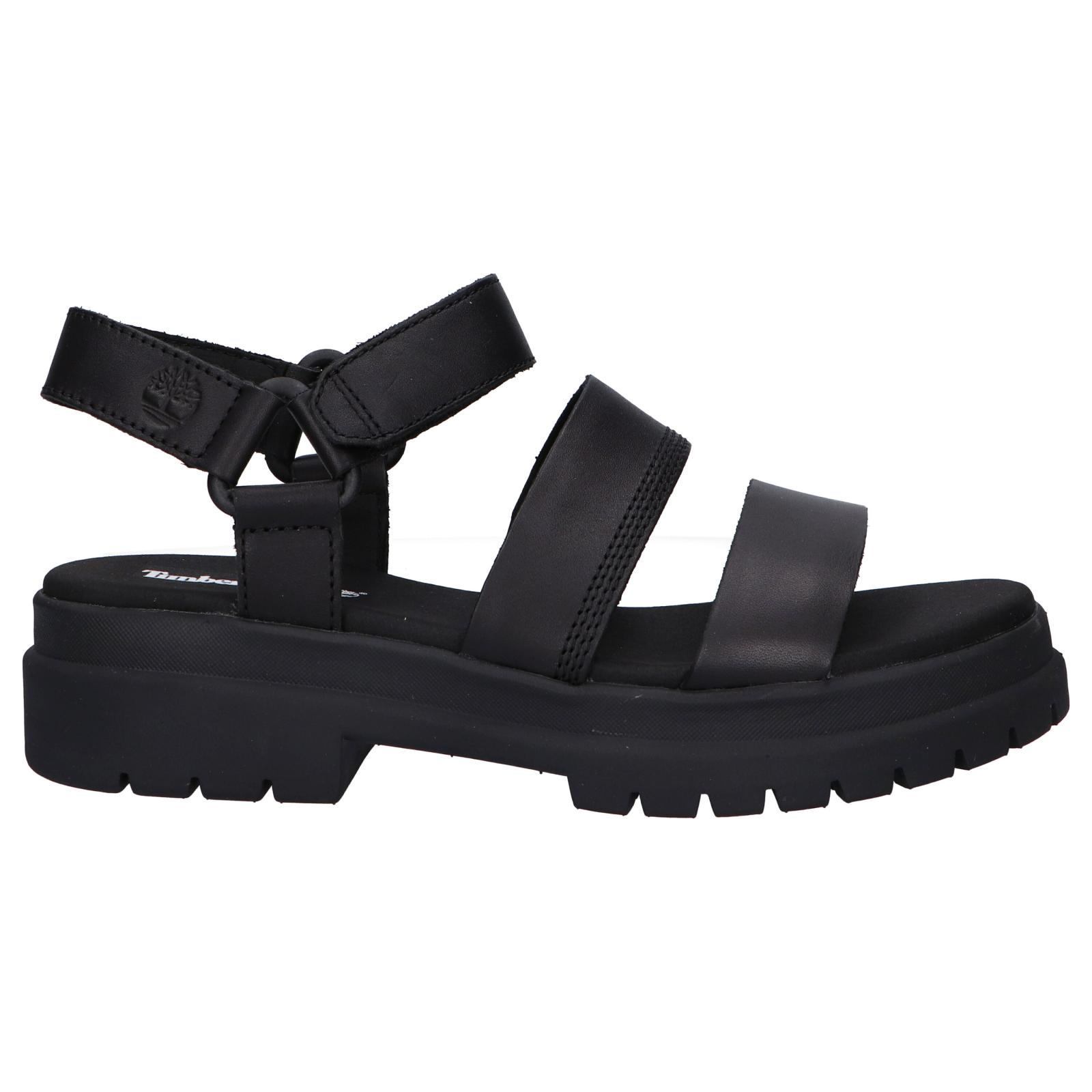 TIMBERLAND A29MV LONDON VIBE 3 BAND BLACK FULL-GRAIN Women's Sandals