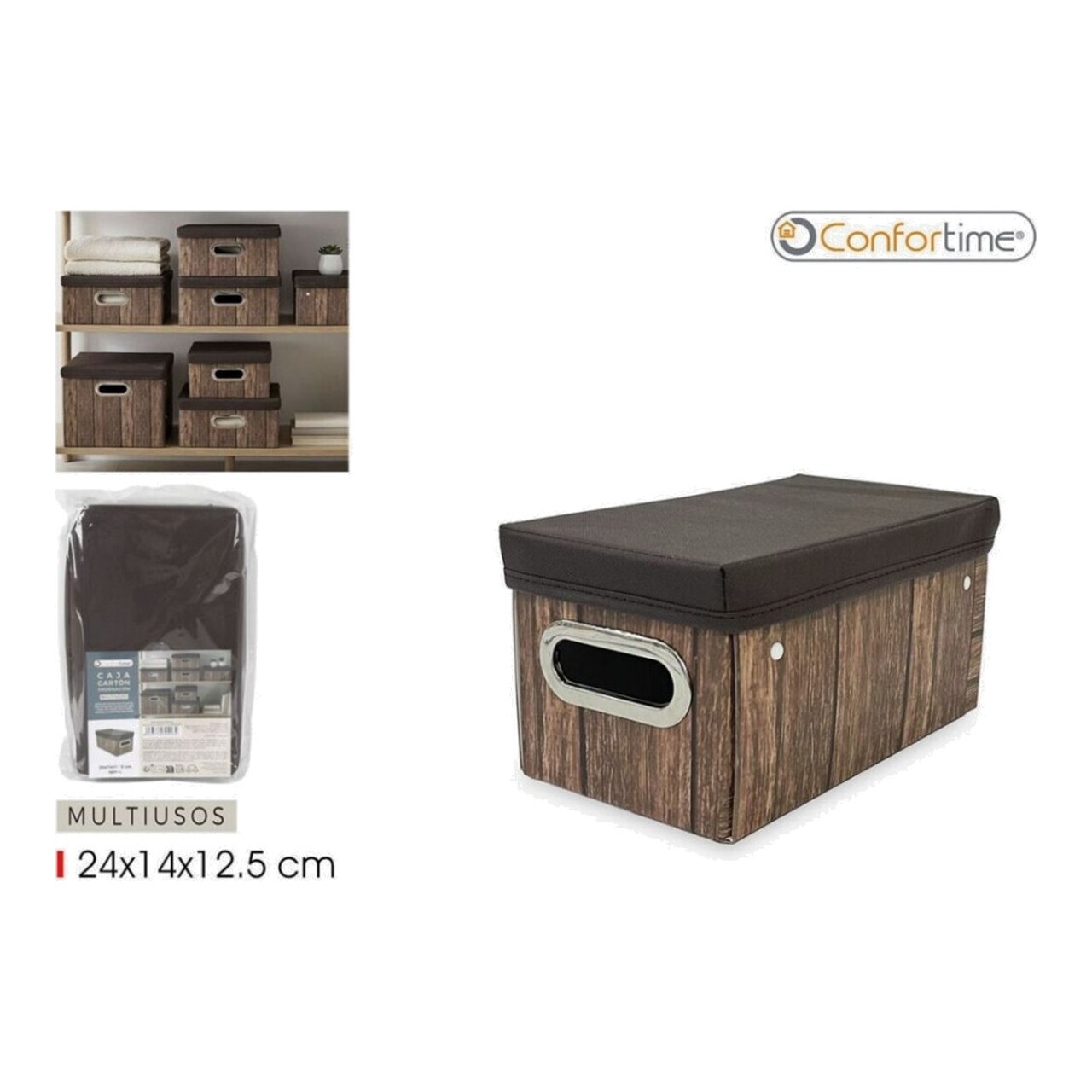 Caja Multiusos De Cartón 24X14x12,5Cm 328808