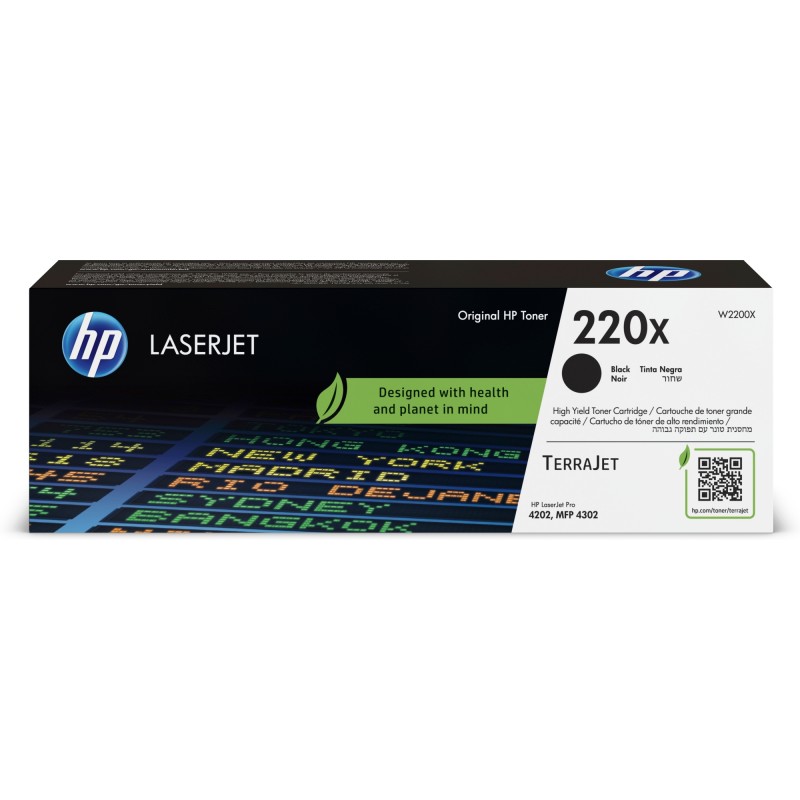 HP - Cartucho de tóner Original LaserJet 220X negro W2200X