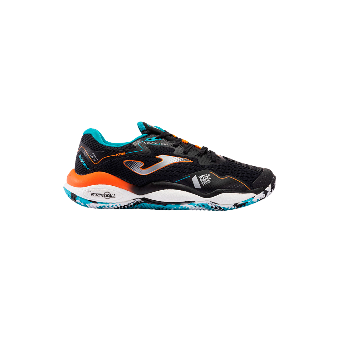 Zapatillas Joma Smash 2301 Negro Turquesa