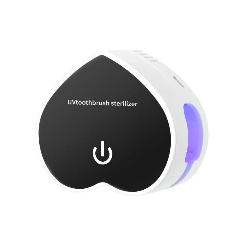 Rack De Desinfección Para Cepillos De Dientes Con UV Y Secado Automático Soporte De Pared No Perforado Dispositivo De Esterilización Y Secado Para Cepillos