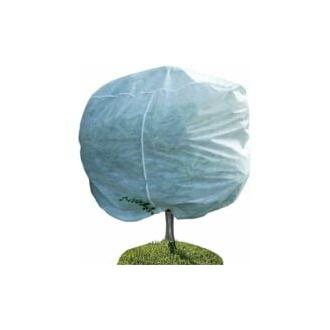 CA Funda de invierno para plantas, 240 x 200 cm, para plantas, árboles, palmeras, ajustable con cordón y cremallera.