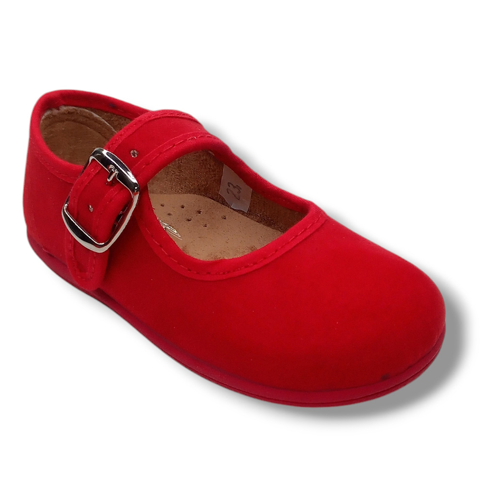 Vulpeques Merceditas Serratex Niña 236-SU ROJO calzado niños Vulpeques Winter ROYALE CORDONETS