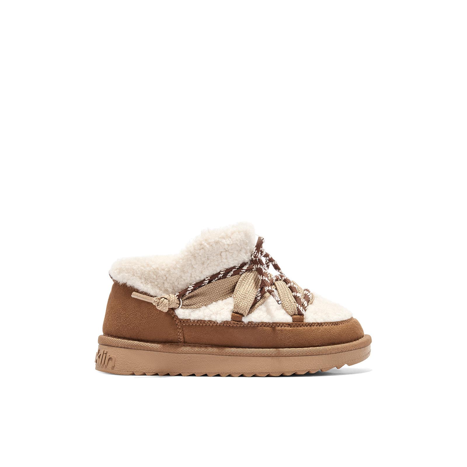 D.Franklin Botas Australianas de Mujer Nordic Lite Sherpa  Camel  - Botas para Mujer - Moda casual Mujer