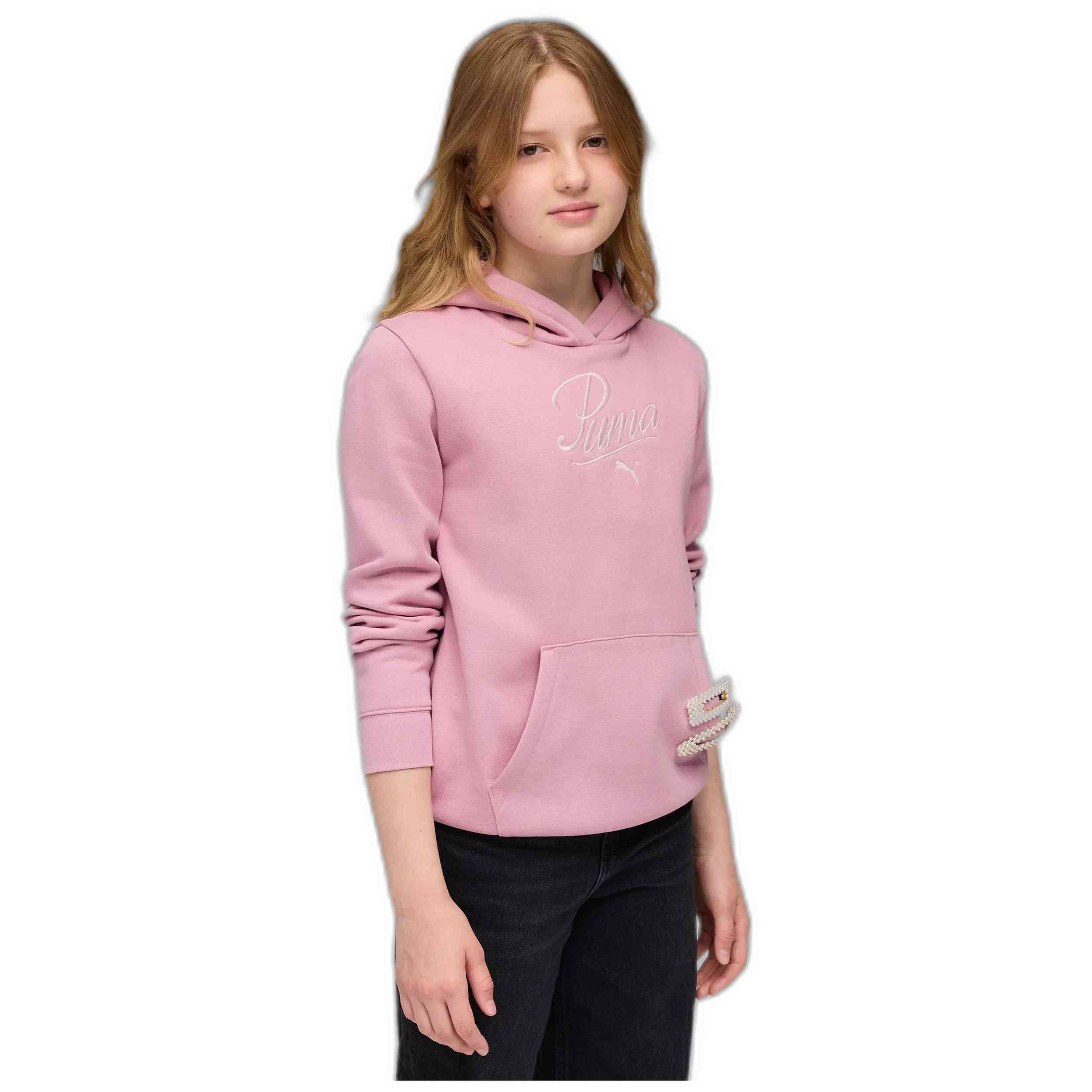 Sudadera Con Capucha Puma modelo 688728-65 para Niñas en color Rosa
