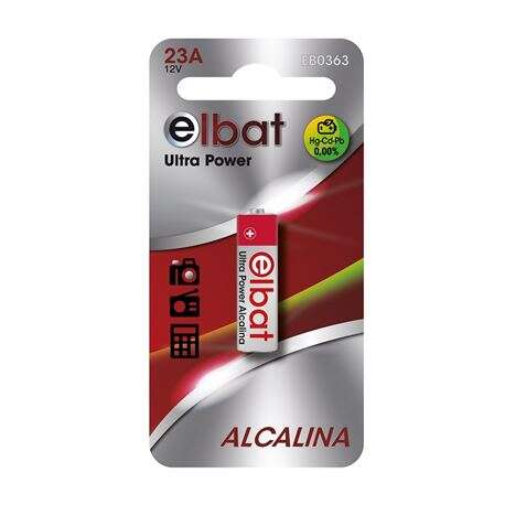 Elbat pila alcalina 23a 12v
