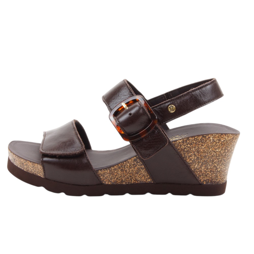 Panama Jack mod. VALLE sandalia para mujer en piel natural, velcro