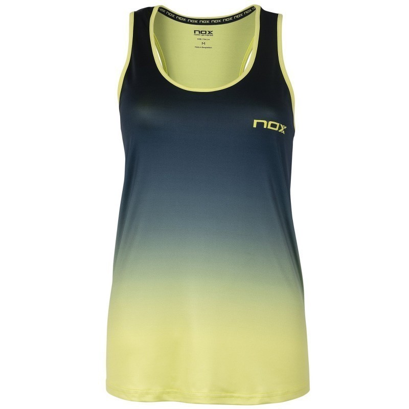 Camiseta Nox mujer tirantes pro azul lima