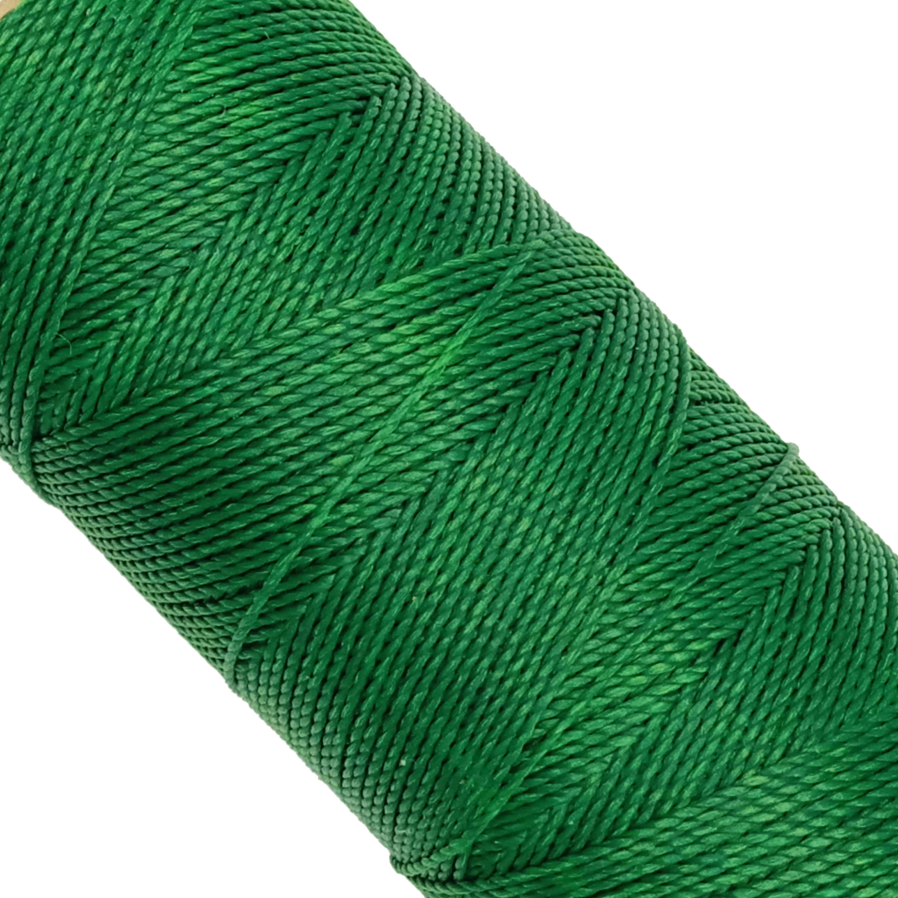 Bobina de hilo encerado Linhasita para macrame y coser cuero - 1mm, 100gr/170 metros