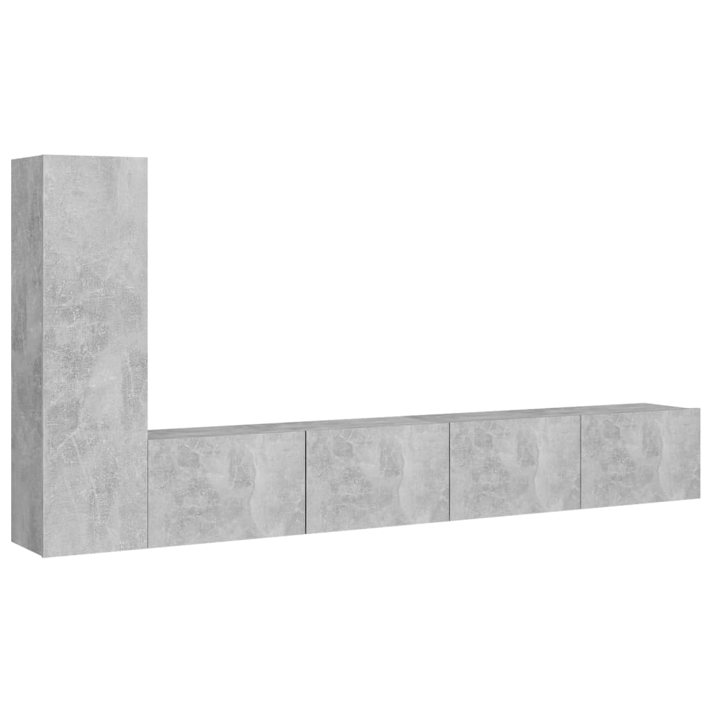 vidaXL Set de muebles de salón TV 3 piezas madera de ingeniería en color Blanco/Roble Sonoma/Negro y más | almacenamiento funcional diseño moderno para baño dormitorio sala