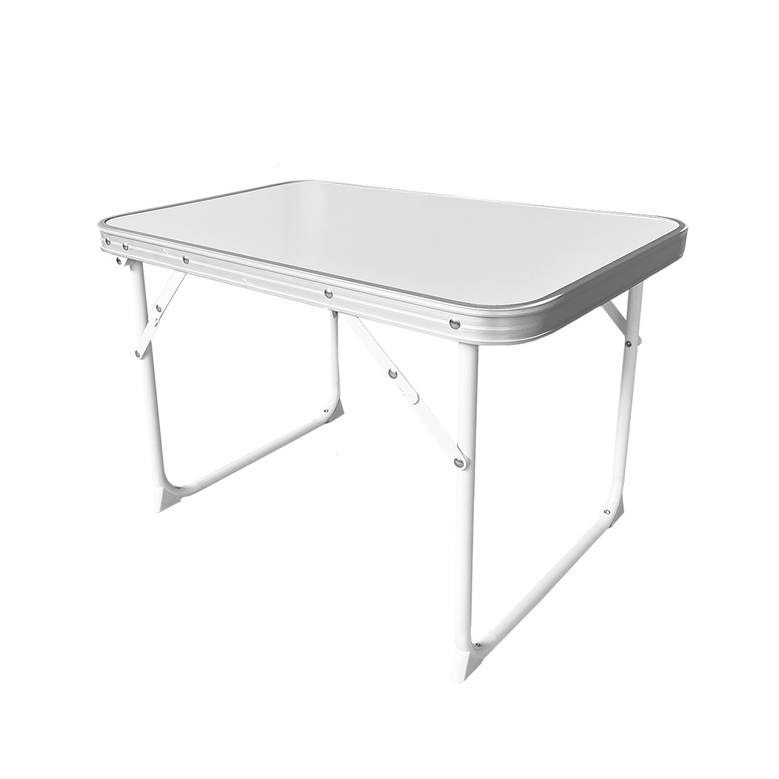 Acomoda Textil – Mesa Camping Plegable de Aluminio para Jardín, Picnic y Acampada. Bandeja Auxiliar Multifunción, Portátil y Ligera de para Hogar y Viaje.