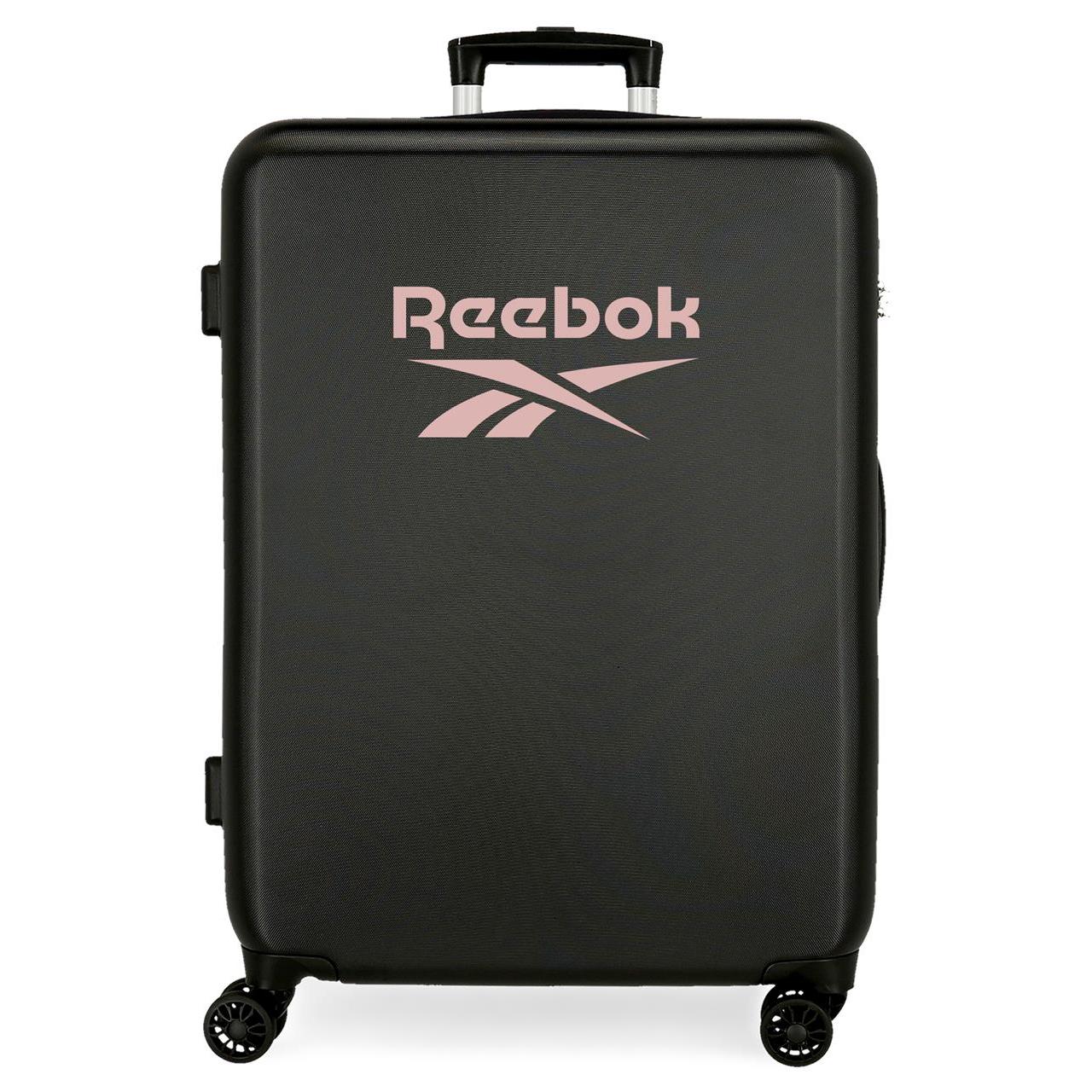 Reebok Maleta Mediana ABS Rígida Beverly Negro