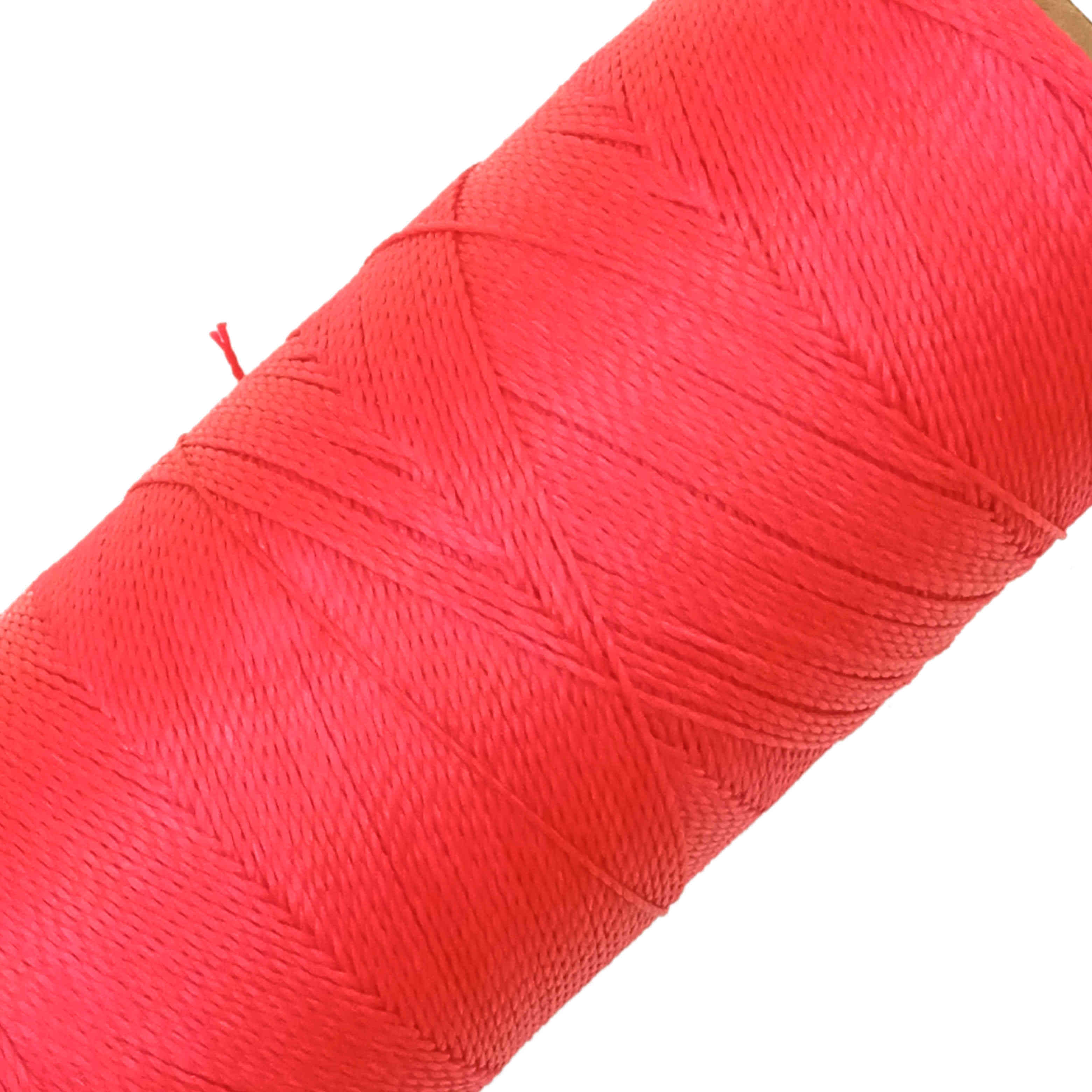 Hilo Encerado Profesional Linhasita 100gr - 0.5mm, 337 Metros, Hecho en Brasil, para Macramé, Coser de Cuero, Etc ...