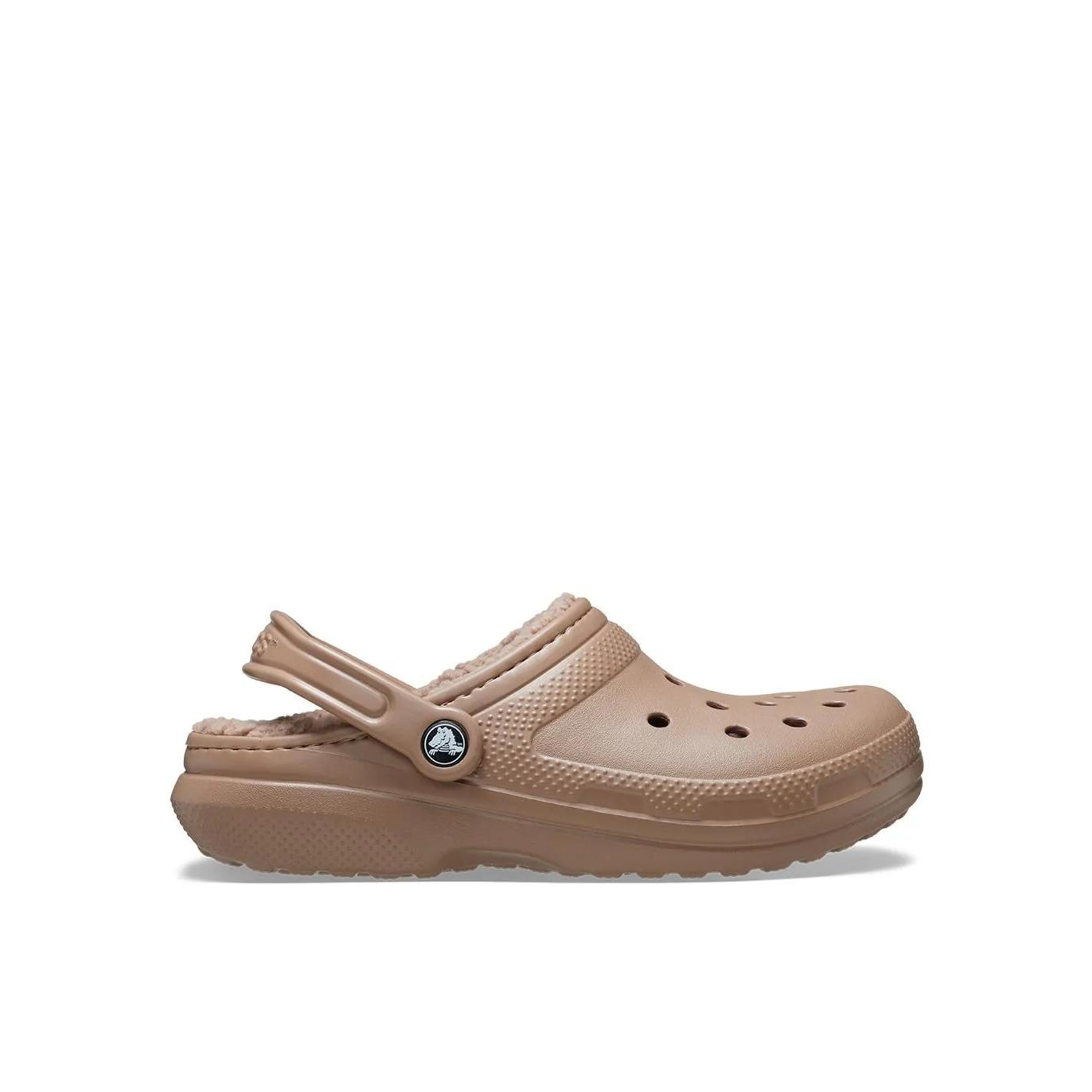 Zuecos Crocs 203591 Classic Lined taupe hombre584220006