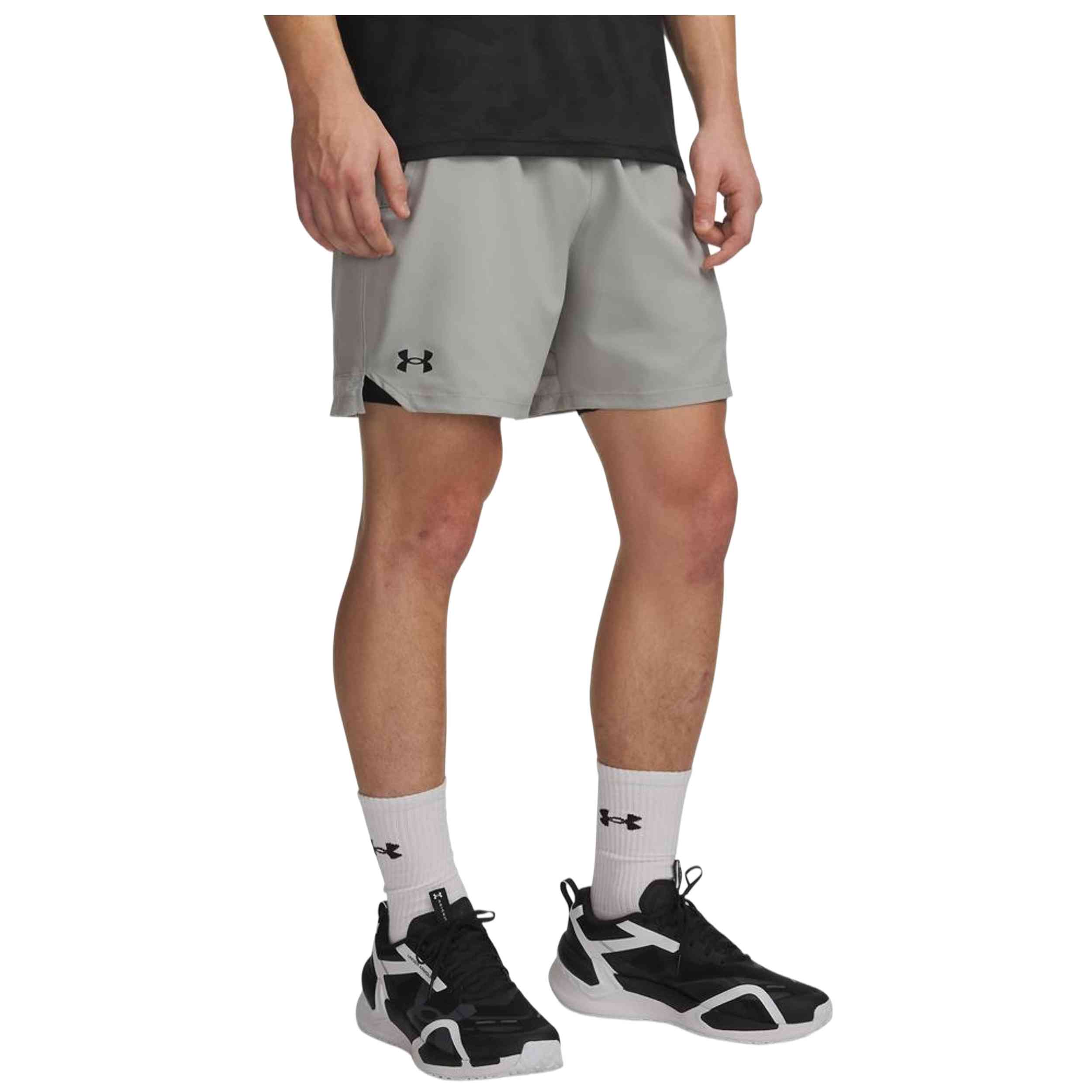 Pantalon Corto Under Armour modelo Vanish Woven para Hombre en color Gris
