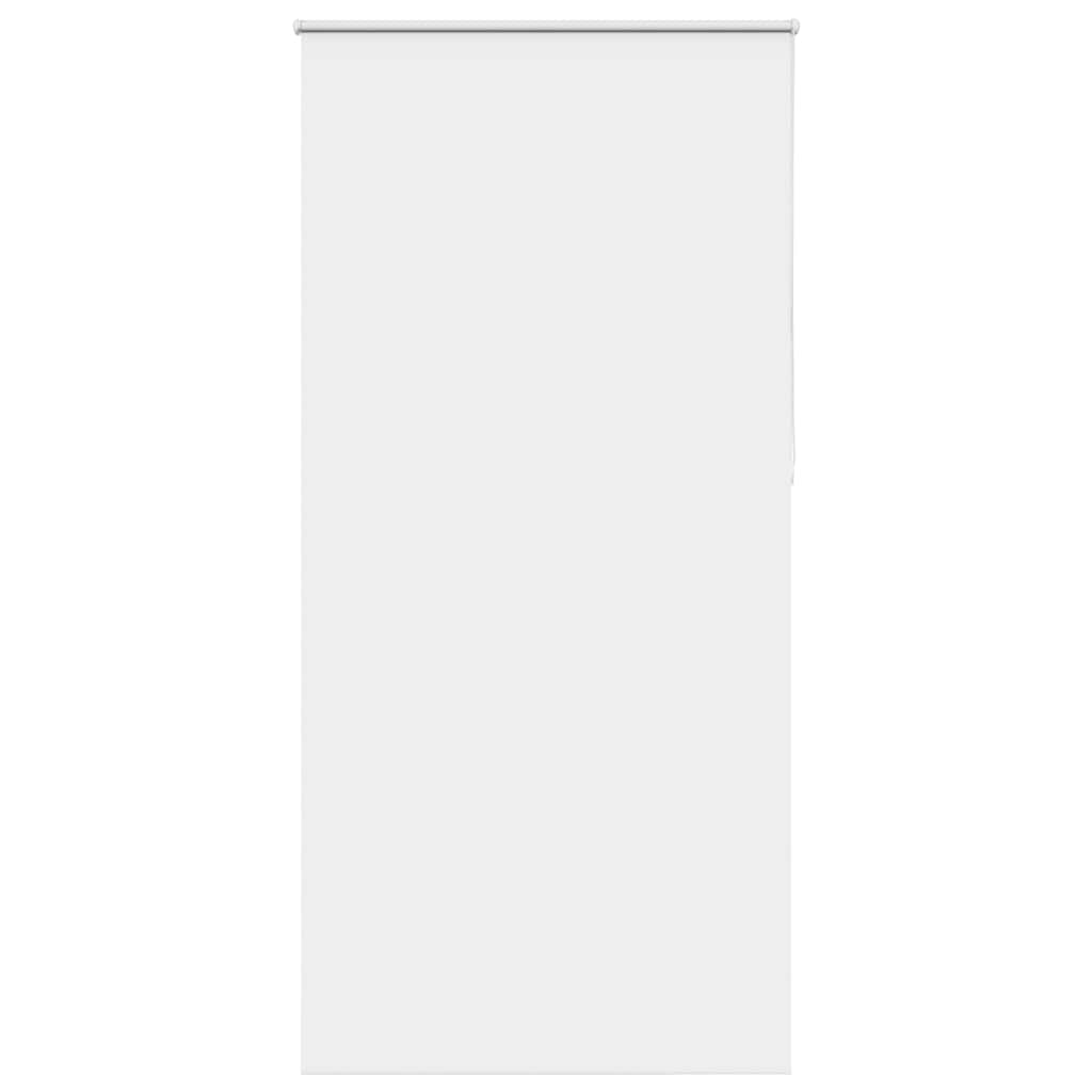 vidaXL Estor Enrollable Opaco Blanco de Tela en dimension 230 cmx100 cm/230 cmx40 cm/230 cmx45 cm y más | protección solar decorativa para ventanas hogar oficina dormitorio fácil de instalar