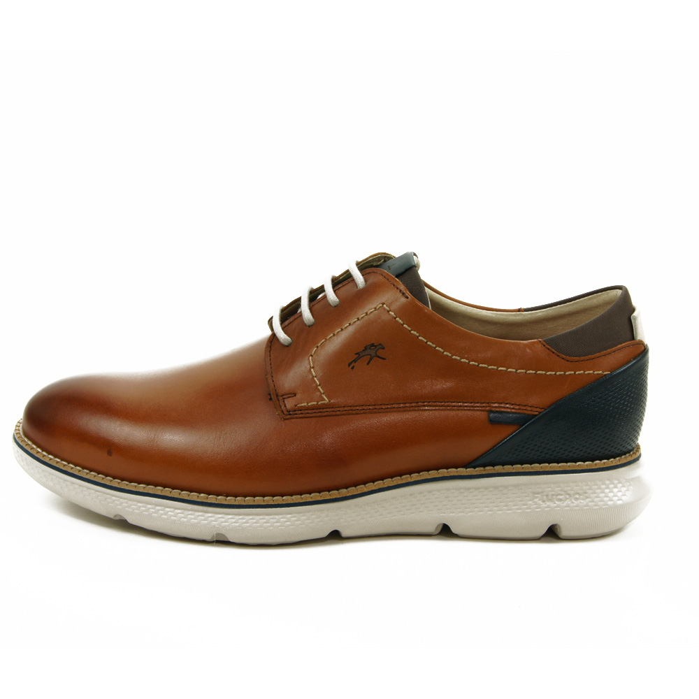 Fluchos mod. 1740 zapato casual para hombre en piel natural, cordones