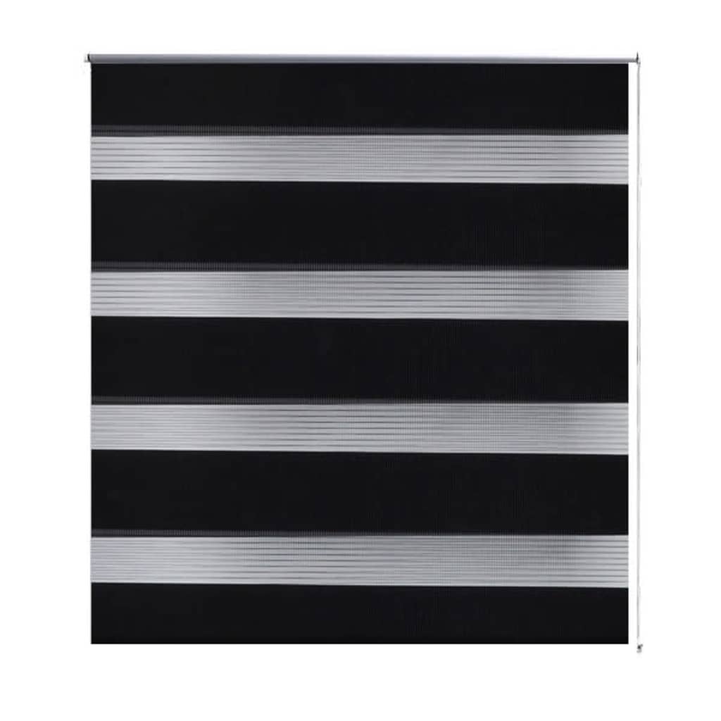 vidaXL Persiana cebra 40 x 100 cm para ventana para hogar moderno Color Blanco,  Gris,  Negro y mas