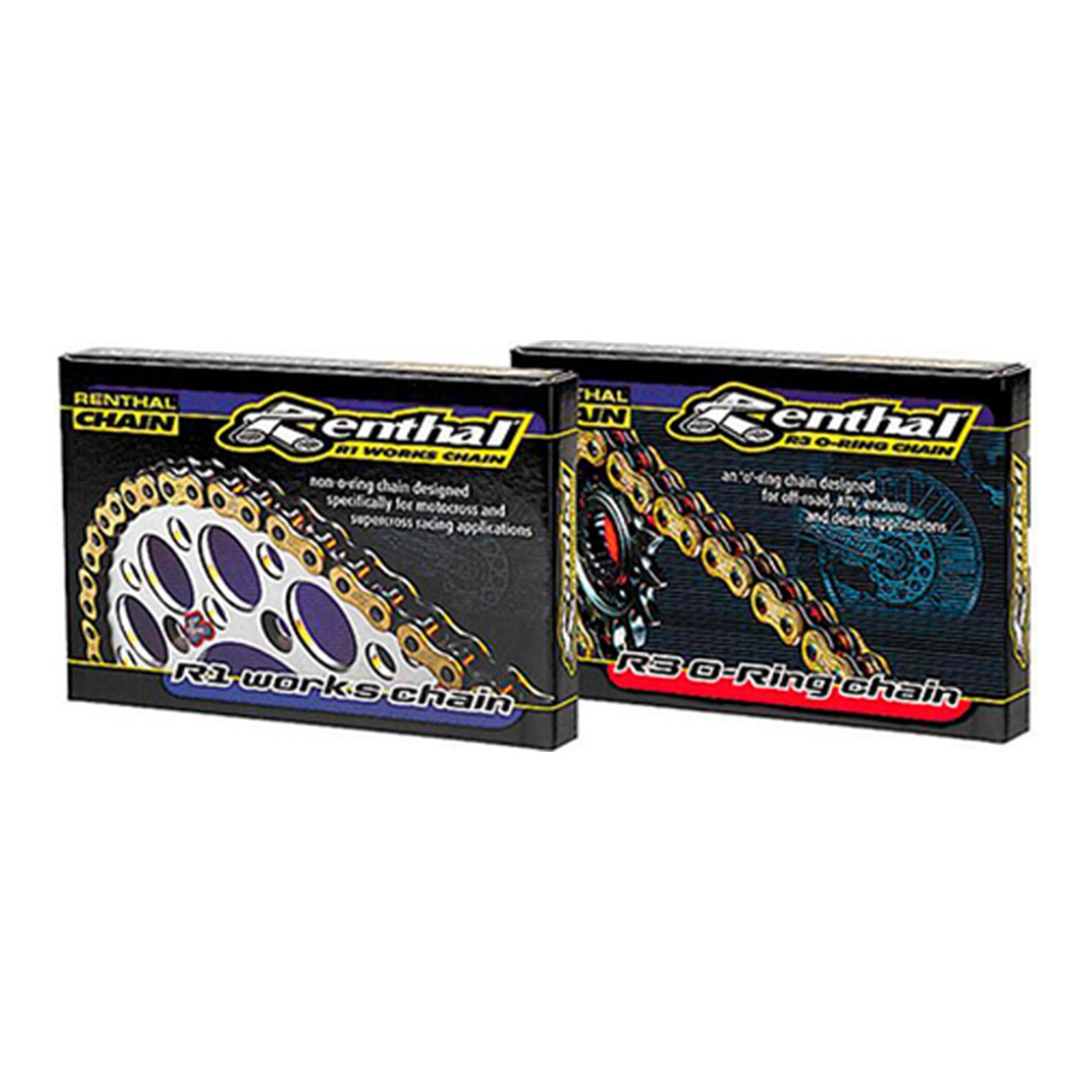 Cadena 520R1 With 114 Links Black/Gold 453418