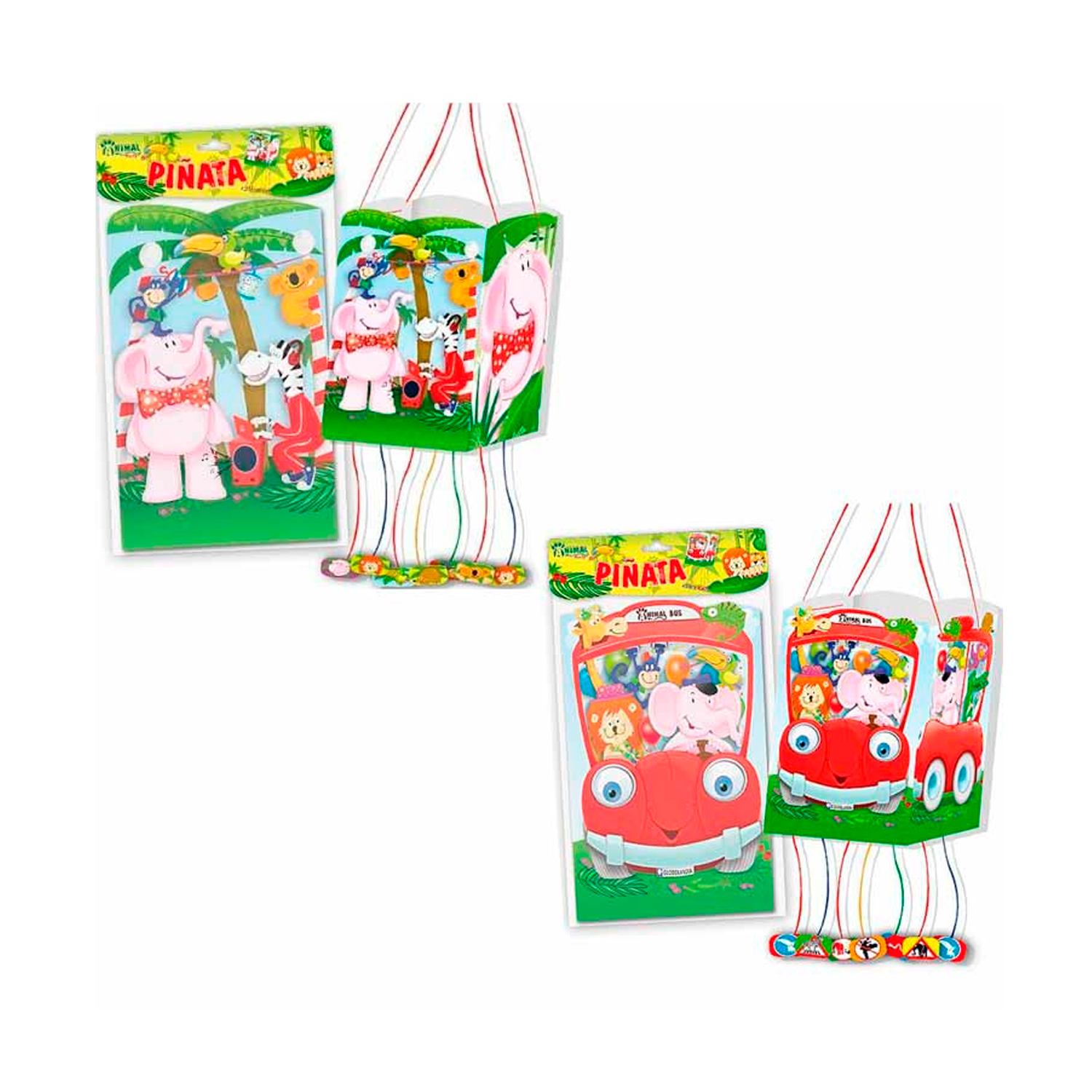 Piñata para cumpleaños y fiestas infantiles. Un complemento imprescindible en todas las celebraciones con niños y niñas. Perfecto para rellenar de golosinas y juguetes para regalar a los invitados infantiles a cualquier evento.