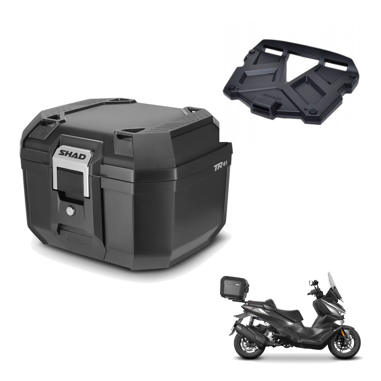 Baul Tr41 + Herraje Baul + Parrilla Terr KIT-570981