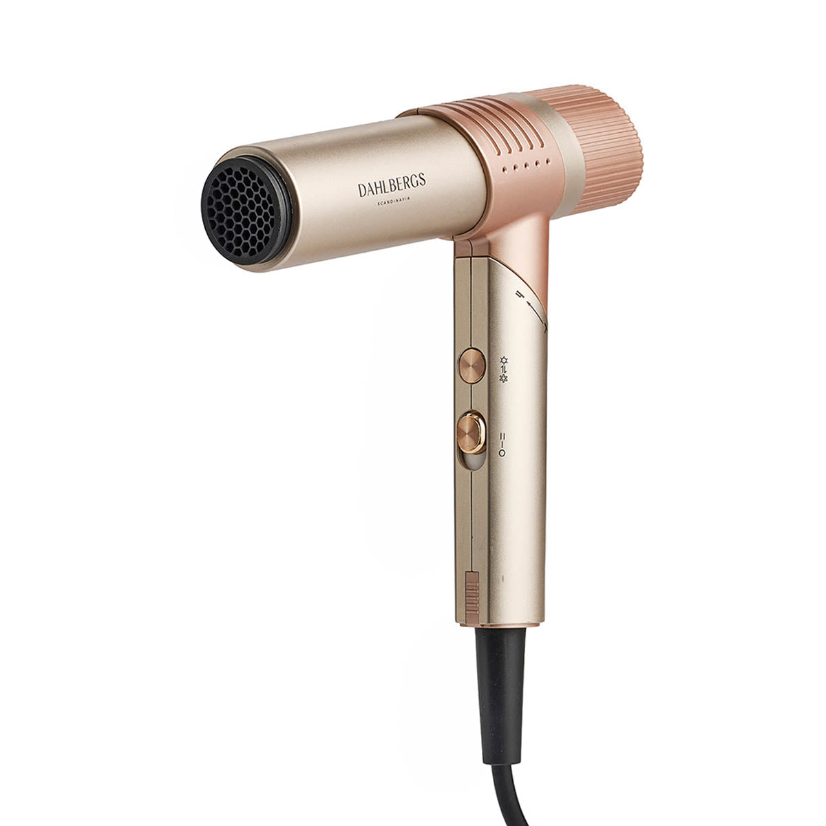 Dahlbergs Scandinavia - Secador de pelo plegable Magni DHD-4610 con motor brushless de 100.000 rpm, 3 temperaturas + aire frío y función memoria para viaje