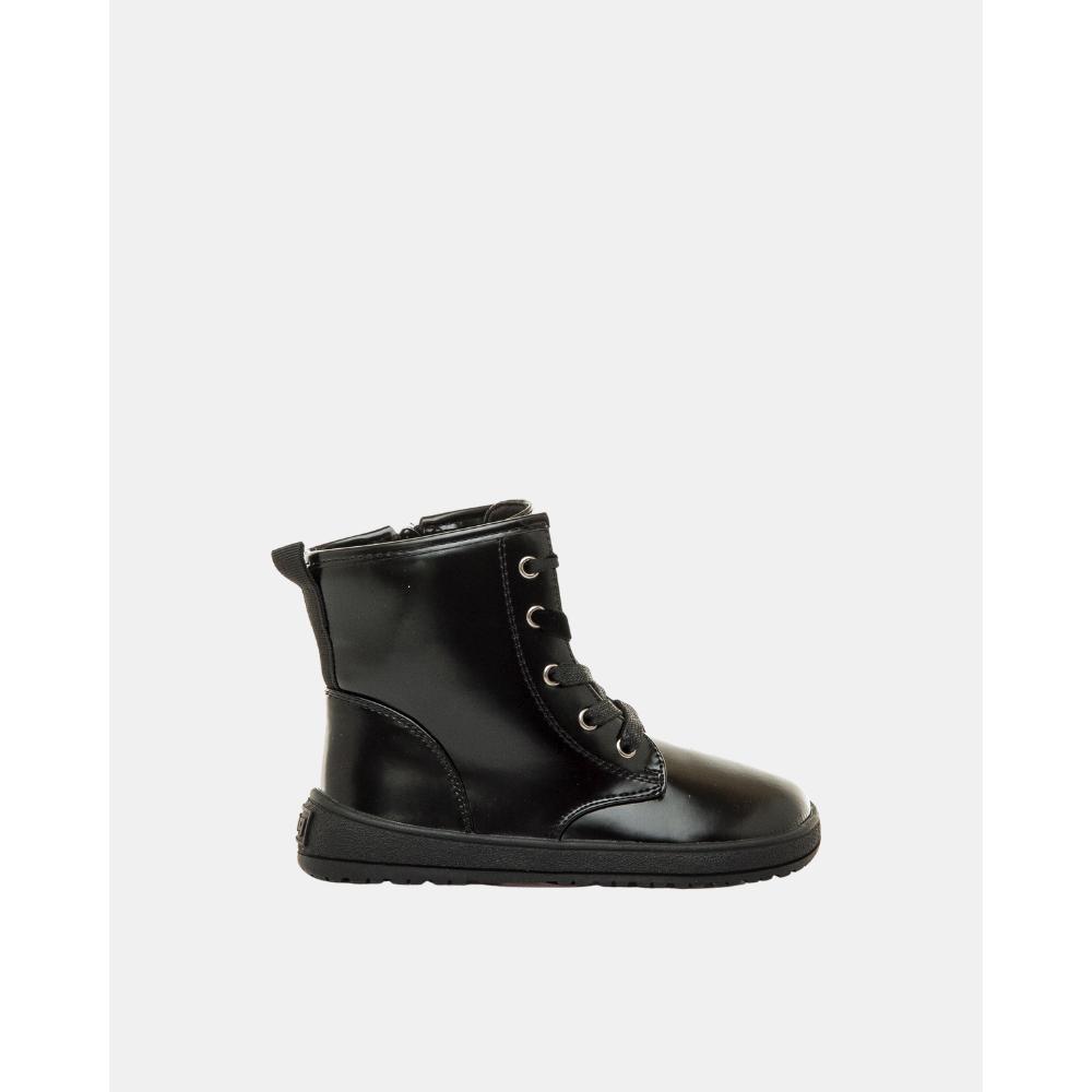 MUSTANG 49073 Botines barefoot / Respetuoso Bajos Infantil Negro