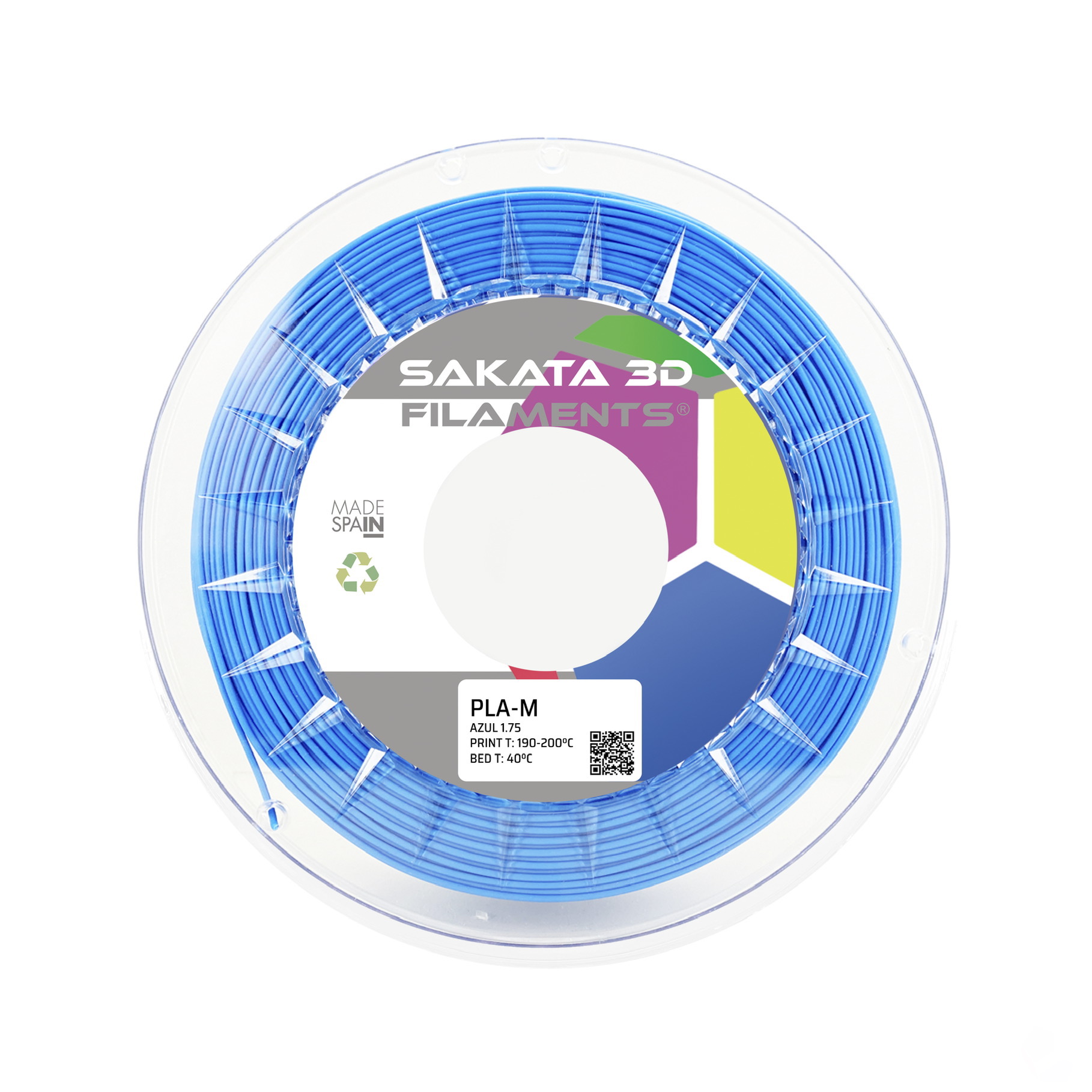 PLA-M  1Kg  1,75mm  Mate  Ausencia Total de Brillo  Gran Facilidad de Impresión  Directo de Fabrica  Materiales de Impresion 3D  Marca SAKATA 3D  Impresora 3D  Filamento 3D
