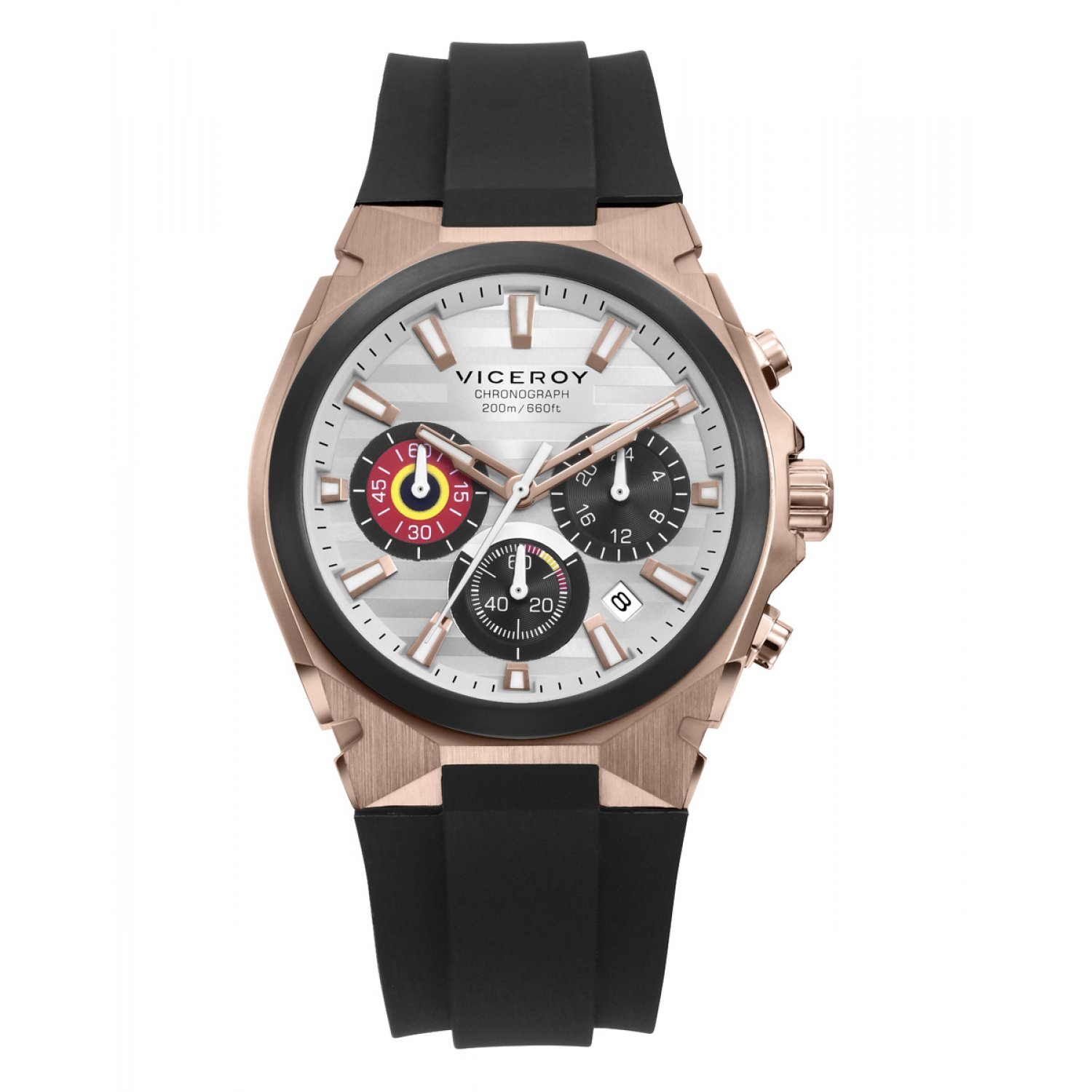 Reloj Viceroy 46859-07 acero y silicona hombre