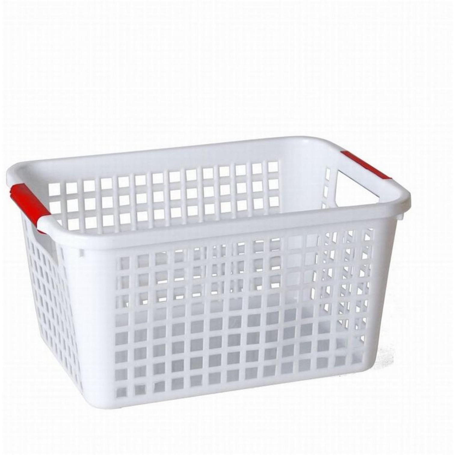 Bandeja Multiusos Blanca Compacta 24 X 18 X 12 Cm Gerimport