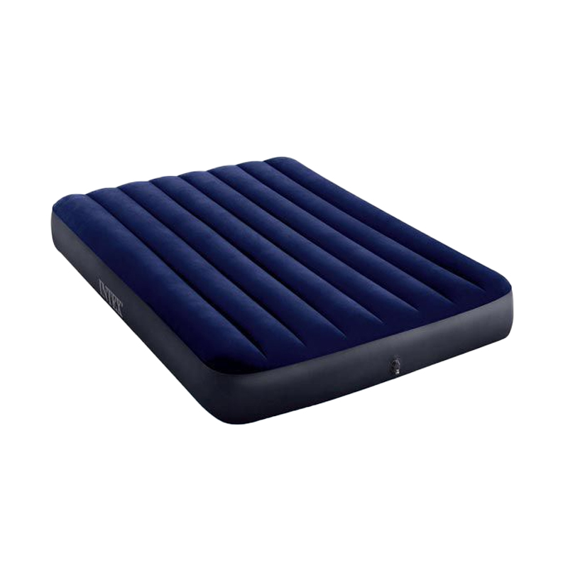 INTEX Dura-Beam Classic Downy Cama de aire individual, Colchon inflable cama, Colchon inflable camping, Colchoneta inflable, Colchon inflable, Cama de aire para camping, Colchon hinchable, Cama hinchable matrimonio