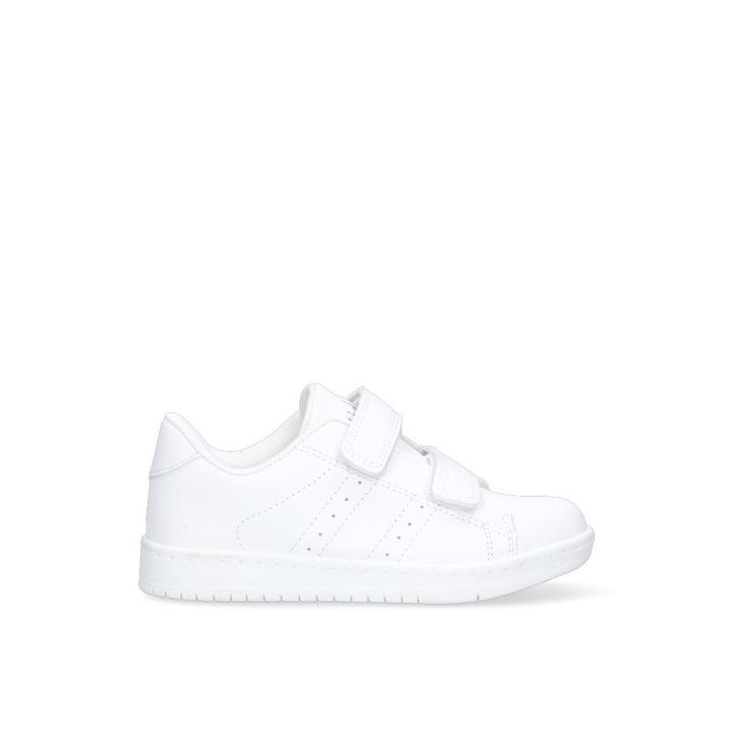 Zapatillas Casual Luna Kids - Niña - Suela Plana - Modelo Rbs-599 - Color Blanco