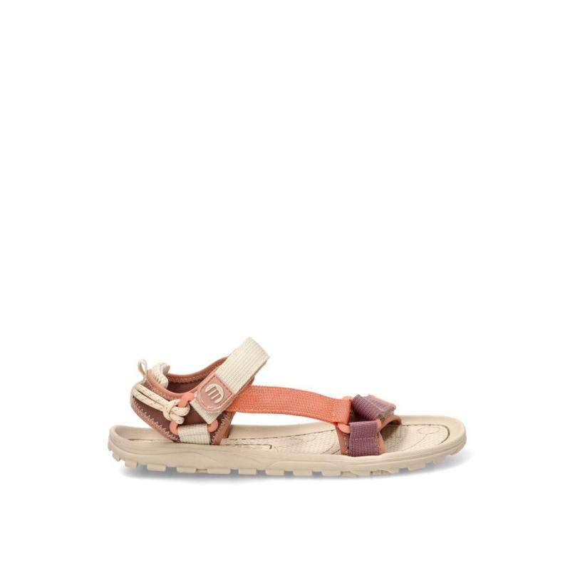 Sandalia Respetuoso/barefoot Mustang - Mujer - Suela Plana - Modelo 85517 - Color Teja