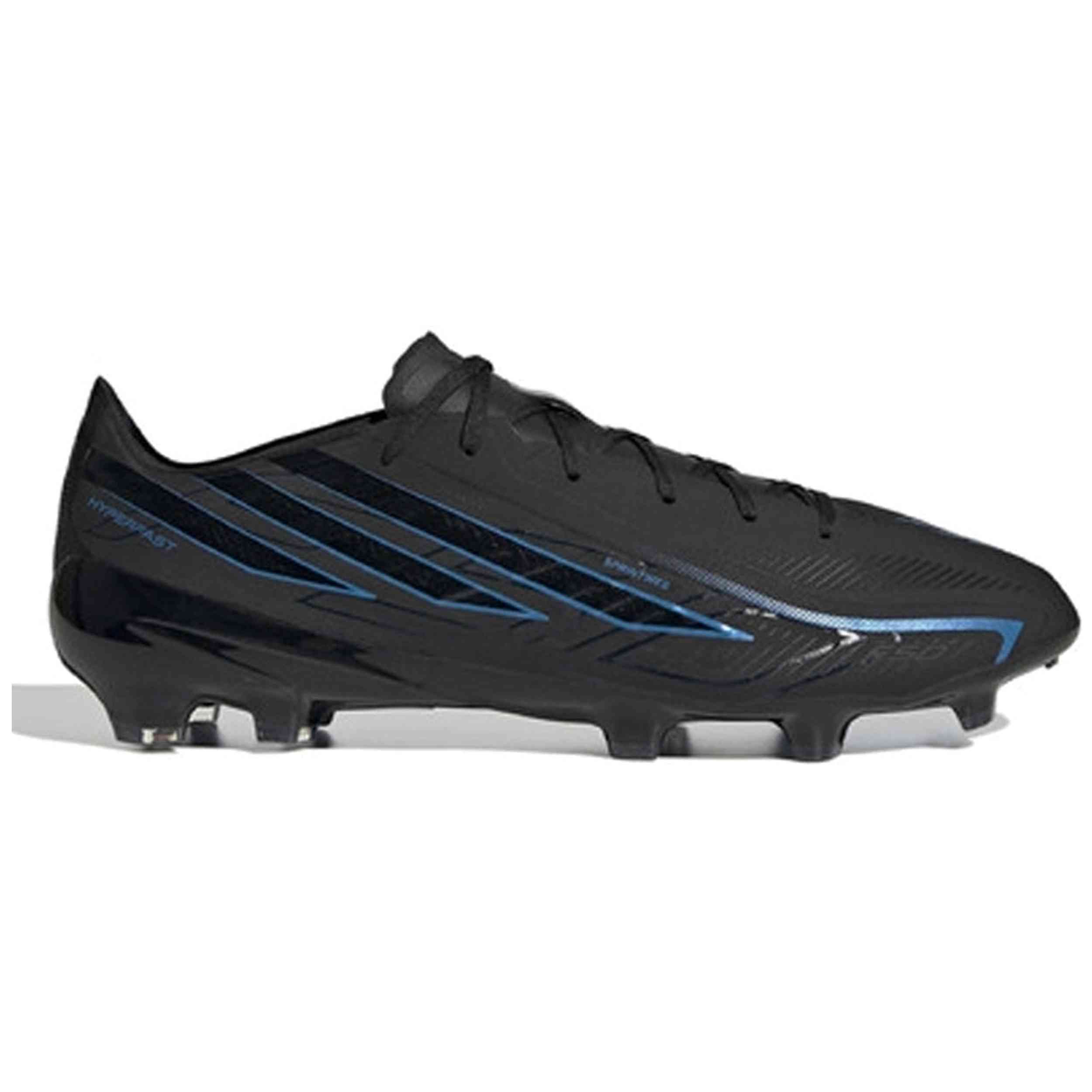 Botas De Futbol Adidas modelo F50 Hyperfast Pro "Core Black / Core Black / Lucid Ray Blue" para hombre y mujer en color Negro