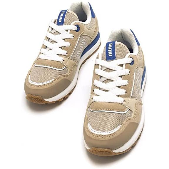 MUSTANG KID 48432 ZAPATILLAS JR BEIGE/AZUL C52486