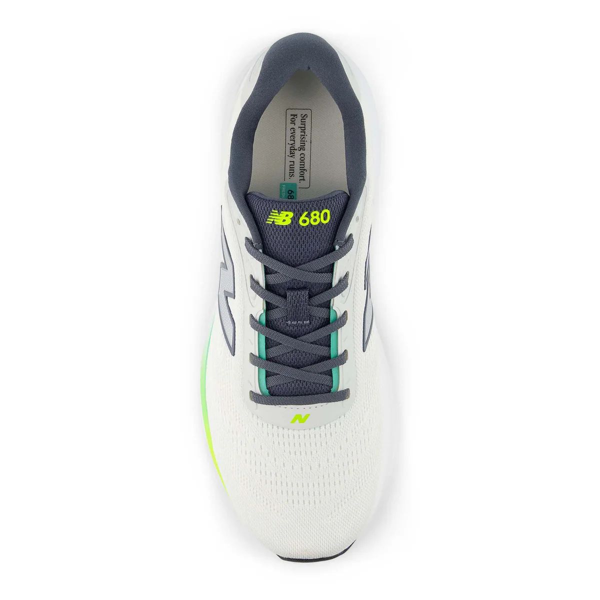 New Balance - Zapatillas running hombre Fresh Foam 680 v9 con amortiguación suave, transición fluida y suela de caucho duradero para entrenamiento diario y carreras de 5-10 km