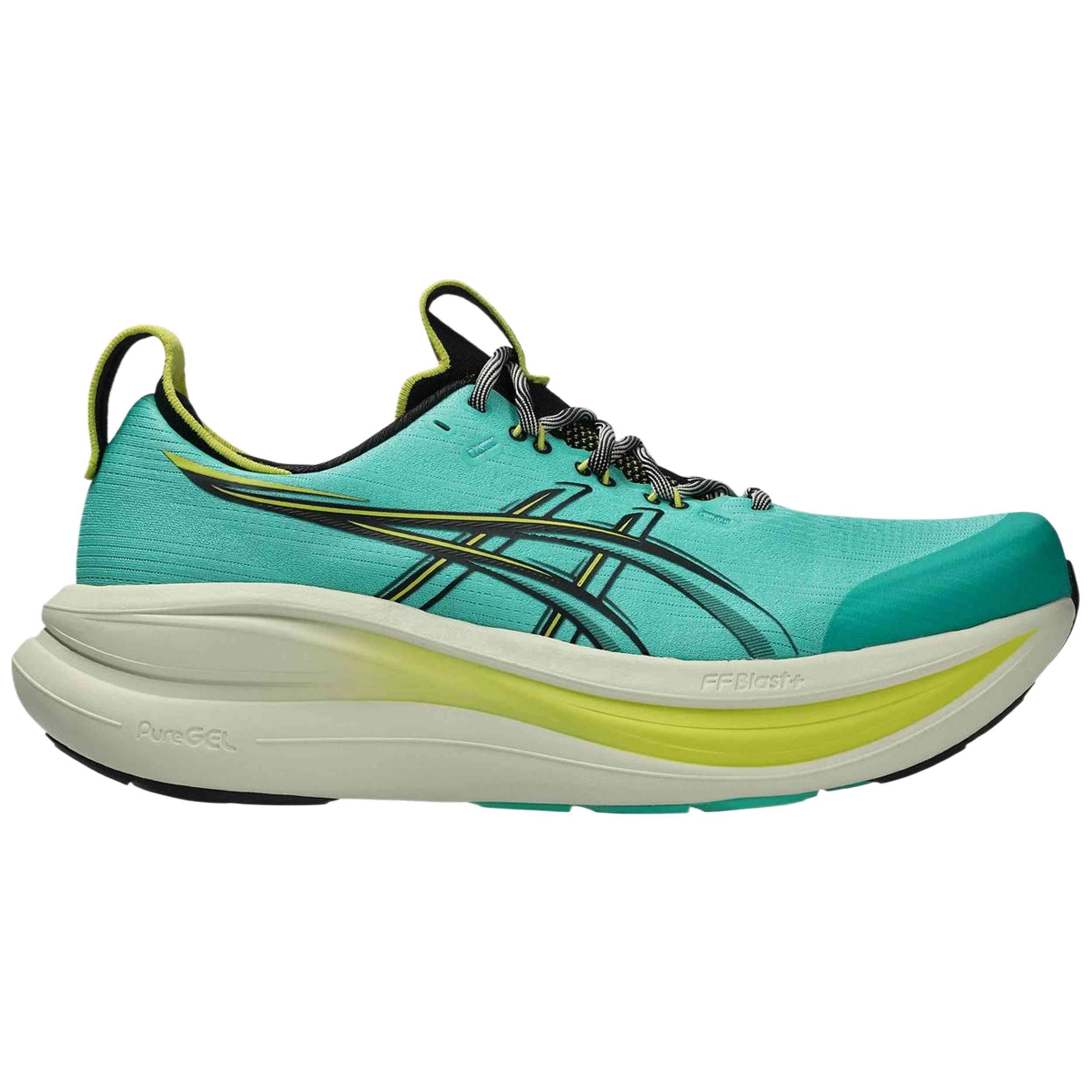 Zapatillas De Running Asics modelo Zapatillas ASICS Gel-Nimbus 28 TR verde aurora negro para Hombre en color Verde