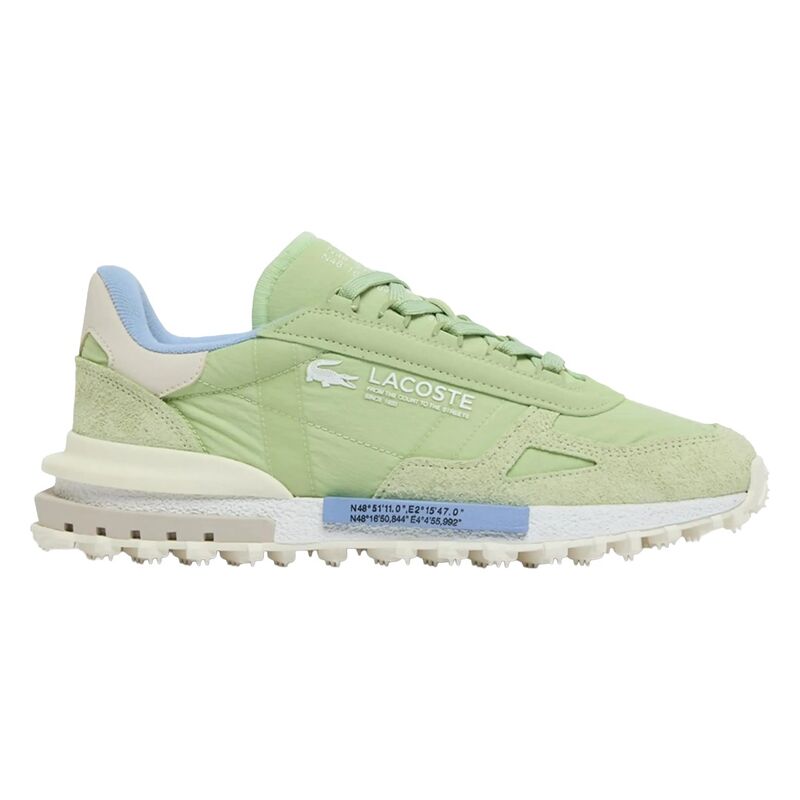 Zapatillas Lacoste Verdes Elite Active Light Green Light Blue Cómodas y Ligeras