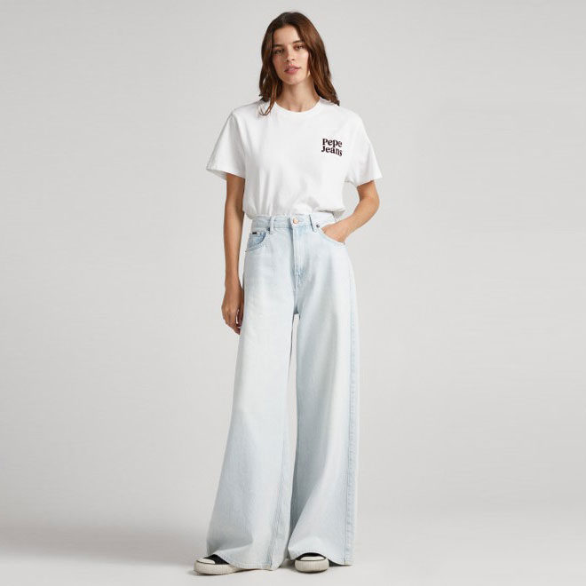 Pepe Jeans Pantalones Azules PL2044942-000 , para Mujer