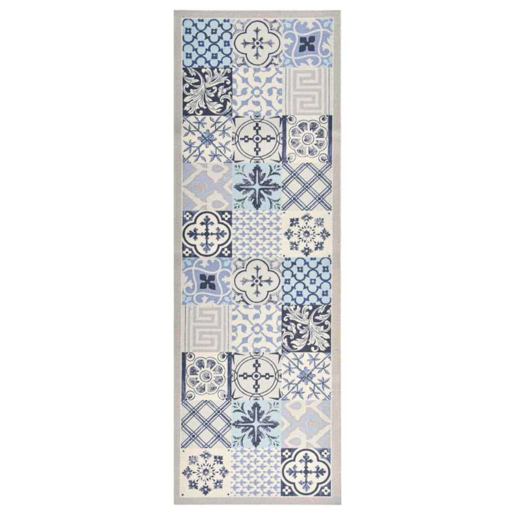 vidaXL Alfombra de Cocina Lavable Coffee 60x180 cm Felpudo Pasillo Salón Color coffee blue,  coffee brown,  Cooking y mas