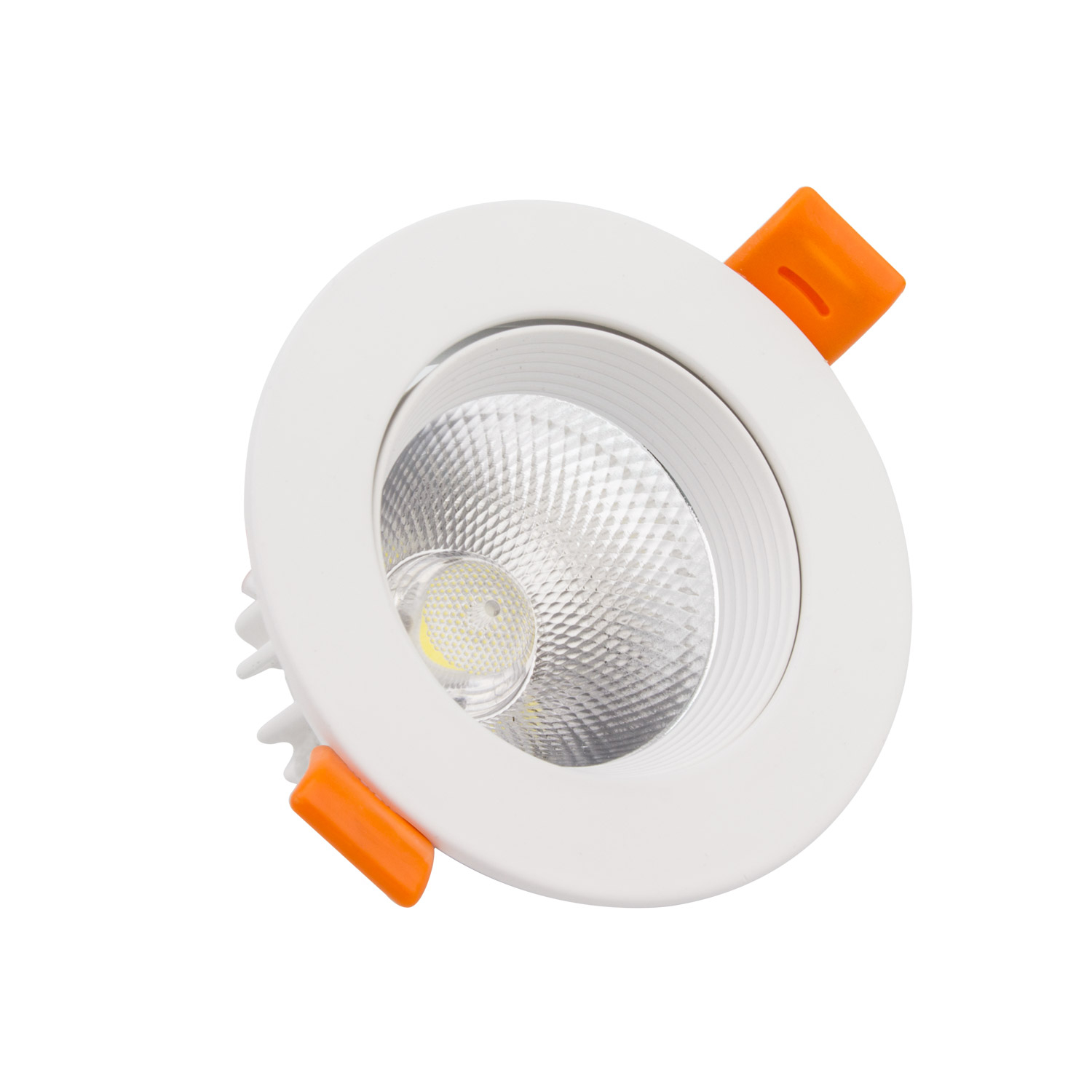 Ledkia Foco Downlight LED 15W Circular COB CRI90 Corte Ø 113 mm No Flicker 2700K Blanco Cálido
