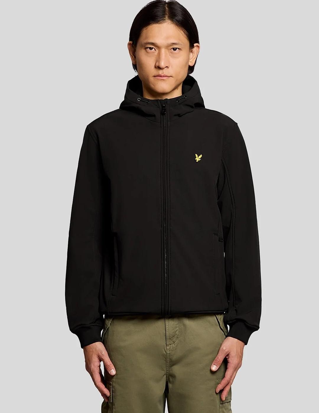LYLE CAZADORA SOFTSHELL JET BLACK