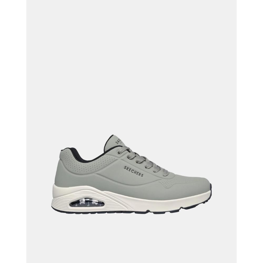 SKECHERS 52458 UNO Zapatillas Hombre Gris