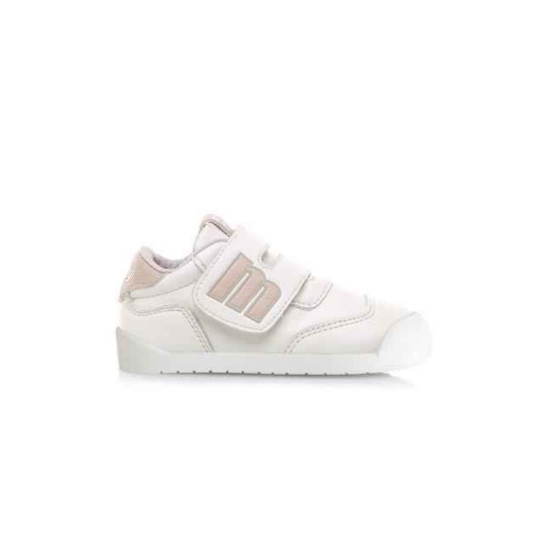 Deportivas respetuosas Mustang Usain Blanco y Rosa Nude C55159
