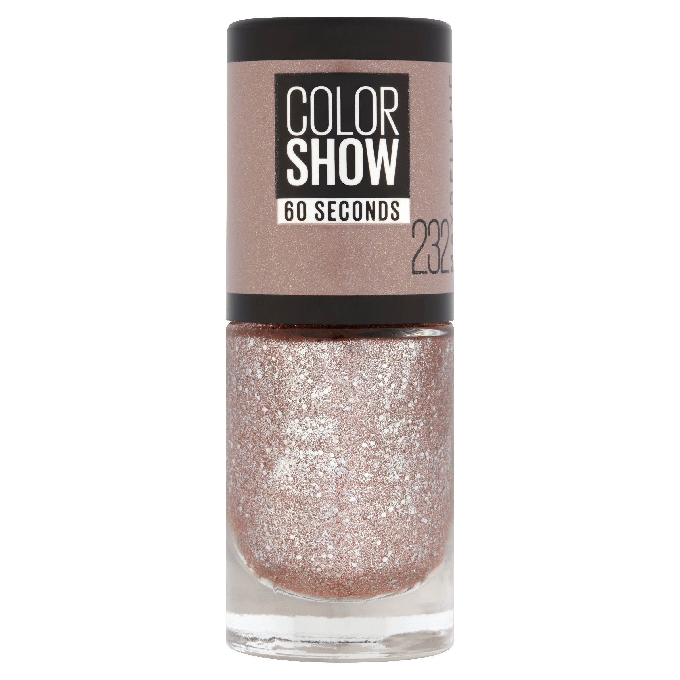 Gemey-Maybelline - ColorShow Cristalizar - Nail Polish Beige - 232 Chic Pink 7ml